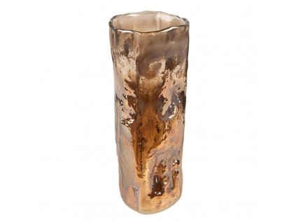 Skleněná váza Clayre & Eef 6GL4094 - Ø 8*20 cm