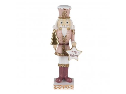 Dekorativní figurka Louskáčka Clayre & Eef 6PR3479 - 9*7*22 cm
