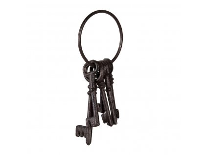 Svazek klíčů Clayre & Eef 6Y4317 - 9*19*3 cm
