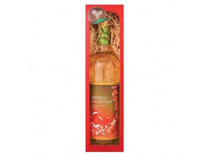 Bohemia Gifts Dárkové bílé víno 0,75 l Sauvignon Blanc - Srdeční záležitost