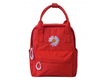 Dětský batůžek RED FLOWER Clayre & Eef MLLLBAG0023R 21*9*23 cm