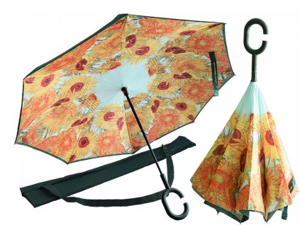 Carmani - deštník  V. van Gogh, Slunečnice - 105 x 80 cm