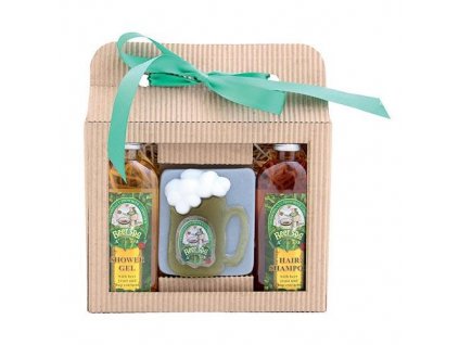 Bohemia Gifts Sada Beer Spa – gel 100 ml, mýdlo 85 g a šampon 100 ml