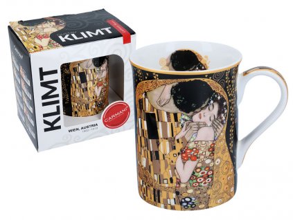 Hrnek 400 ml Gustav Klimt "Polibek"