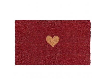 Kokosová rohožka RED HEART Clayre & Eef MC126 75*45*2 cm