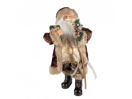 Dekorativní figurka Santa Clause Clayre & Eef 50762 29x20x63 cm