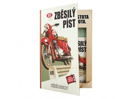 Bohemia Gifts Sada kniha pro motorkáře – gel 200 ml a šampon 200 ml