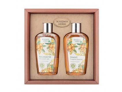 Bohemia Gifts Kosmetická sada argan - sprchový gel 250 ml a šampon 250ml