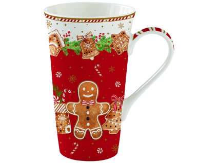 Easy Life - Porcelánový hrnek velký Fancy Gingerbread - 600 mlEasy Life - Porcelánový hrnek velký Fancy Gingerbread - 600 ml