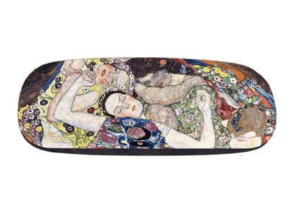Plu - Pouzdro na brýle s čistícím hadříkem G. Klimt, The Virgin - 16x4x6 cm