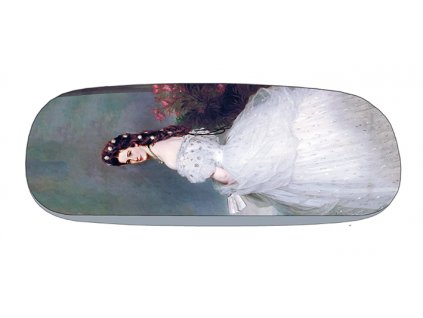 Plu - Pouzdro na brýle s čistícím hadříkem Franz Xaver Winterhalter, Empress Elisabeth - 16x4x6 cm