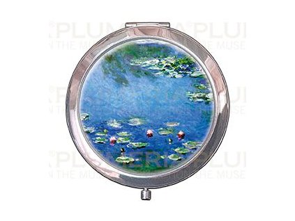 Plu - Kosmetické zrcátko C. Monet, The Waterli lies - 7 cm