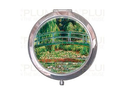 Plu - Kosmetické zrcátko C. Monet, Japanese Bridge - 7 cm