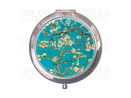 Plu - Kosmetické zrcátko Vincent van Gogh, Almond Blossom - 7 cm