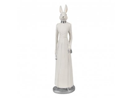 Dekorativní figurka králičí mamky Clayre & Eef 6PR4043 8x7x28 cm