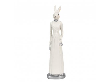 Dekorativní figurka králičí mamky Clayre & Eef 6PR4045 5x5x20 cm