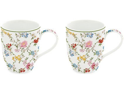 Easy Life - Sada dvou porcelánových hrnků Garden Dreams 2 ks v dárkové krabičce - 350 ml