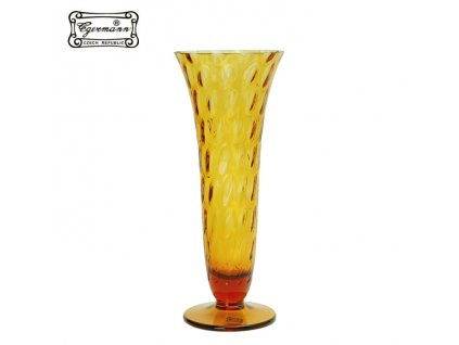 Váza 31 cm ambr