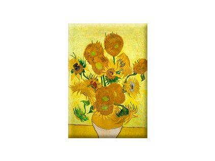 Plu - Magnetka Vincent van Gogh Sunflowers - 8x5,5 cm