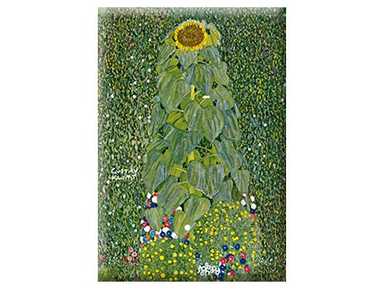 Plu - Magnetka Gustav Klimt The Sunflower - 8x5,5 cm