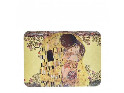 Korkové prostírání G. Klimt The Kiss, Polibek 1 ks - 29*21 cm