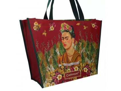 Nákupní taška velká - Frida Kahlo - 46 x 31 x 12 cm