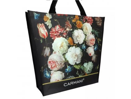 Nákupní taška velká - Baroque flowers - 46 x 38 x 11 cm