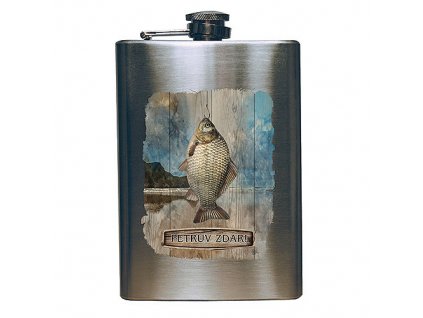 Bohemia Gifts Placatka na alkohol 100 ml pro rybáře - Petrův zdar
