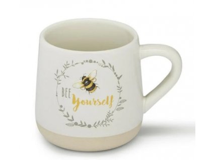 CL - Porcelánový hrníček buckák Včelky - 400 ml