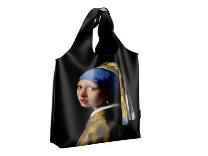 Skládací ekologická nákupní taška Jan Vermeer The Girl wilh a Pearl Earring