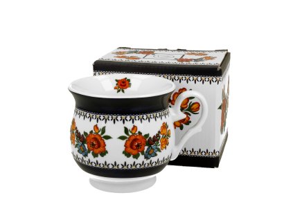 DG - Porcelánový hrnek Retro INDIGO - 470 ml