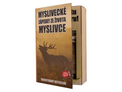 Bohemia Gifts Sada kniha pro myslivce – gel 200 ml a šampon 200 ml