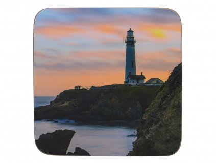 Korkové podložky pod skleničky Photographic Lighthouse