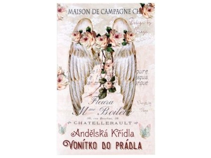 Přírodní mýdlové vonítko do prádla 15g v krabičce - ANDĚLSKÁ KŘÍDLA