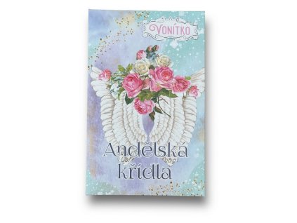 Přírodní mýdlové vonítko do prádla 15g v krabičce - ANDĚLSKÁ KŘÍDLA modrá