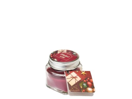 Svíčka 28 g s přáním - vůně svařeného vína