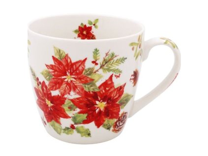 Leonardo - Porcelánový hrnek Vánoční hvězda v dárkové krabičce - 460 ml