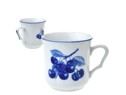 Hrnek Karel 270 ml kobaltové třešně