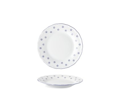 Talíř dezertní malý 17 cm Verona Valbella modrá D9417