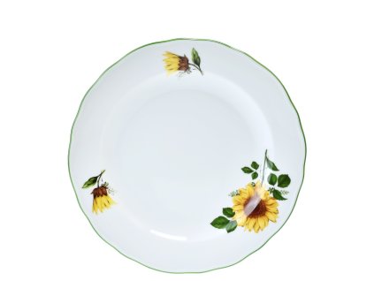 Talíř mělký 24 cm Rokoko slunečnice