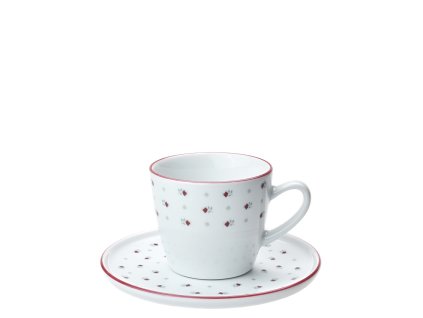 Šálek s podšálkem 140 ml na espresso Optimo Francesca