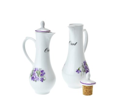 Karafka 16 cm "Ocet" fialky