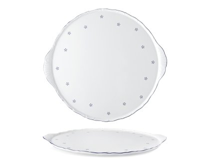 Talíř dortový 33 cm bez nohy Verona Valbella modrá D9417
