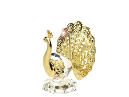 Páv 8,4 cm gold