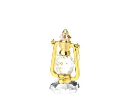 Petrolejová lampa 6 cm gold