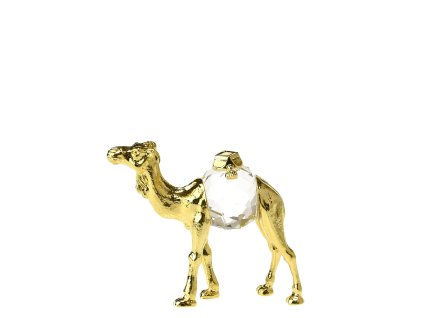 Velbloud 5 cm gold