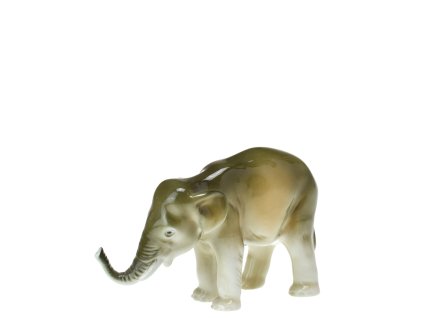 Slon 16 cm luxor (barvy pod glazurou)
