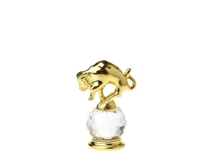 Zvěrokruh - Býk 4,6 cm gold