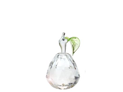 Hruška 5,6 cm crystal