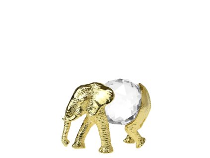 Slon 6 cm gold